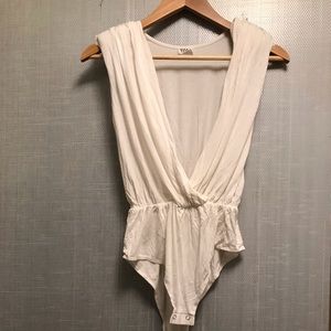 Tobi deep v bodysuit